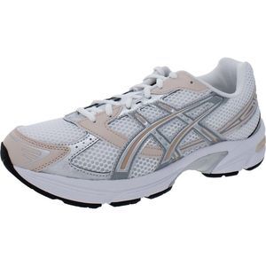 Asics Women's White and Silver Running Shoes
